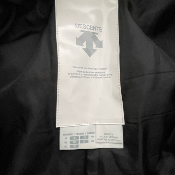 Descente Ski Pants - size 10 - black - Picture 3 of 6